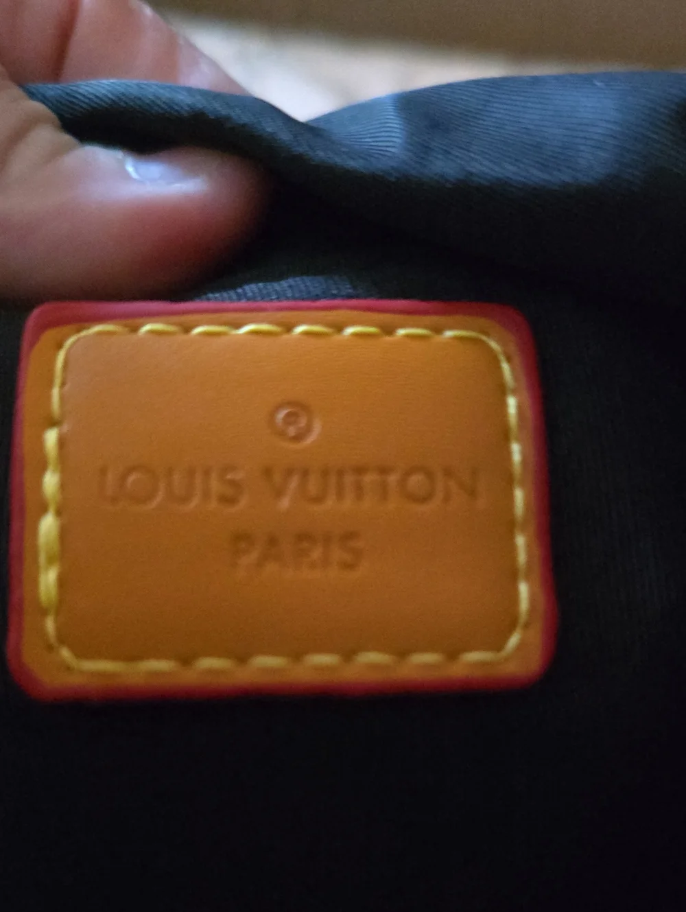 Louis Vuitton Brown Monogram Backpack with Tan Trim